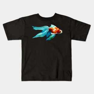 Summer Goldfish Glides On By Kids T-Shirt